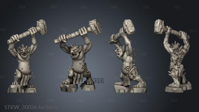 trolls troll 3d stl модель для ЧПУ