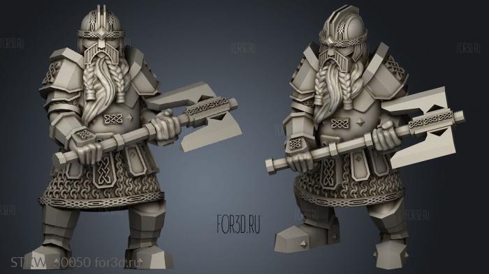 Kalak Guard Dwarves 3d stl модель для ЧПУ