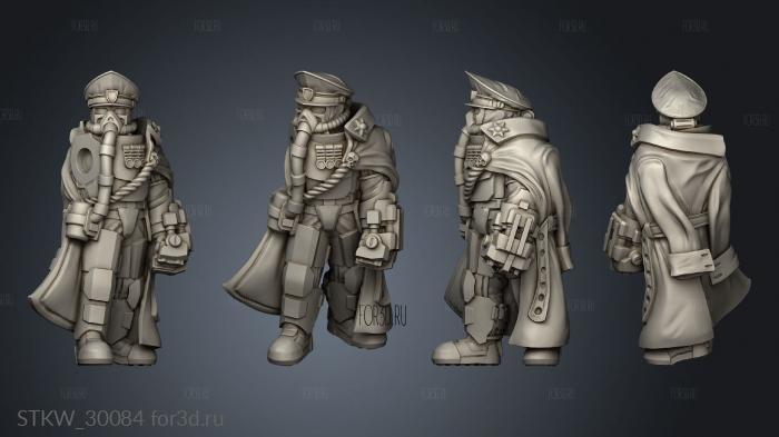 red Commissar 3d stl модель для ЧПУ