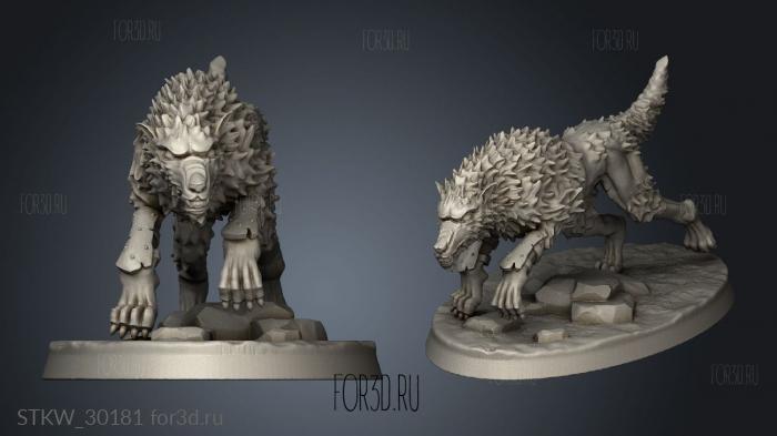 DIREWOLVES DIREWOLF stl model for CNC