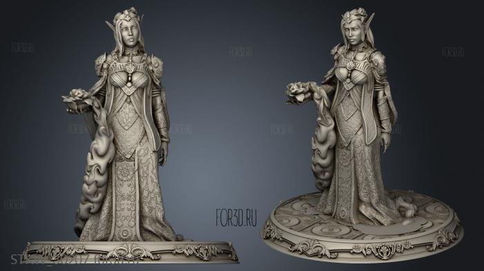 Divine Awakening Cedhelieth FX stl model for CNC