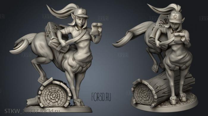 Dordesh The Centaur stl model for CNC