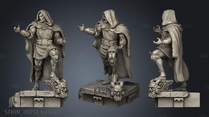 Dr DOOM good stl model for CNC