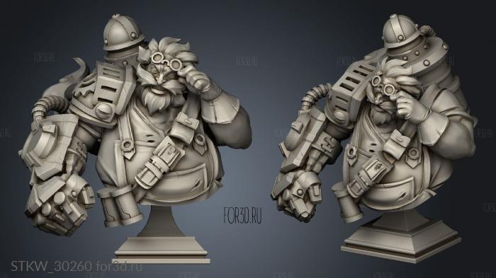 Dr tnt the Chunky Artificer stl model for CNC