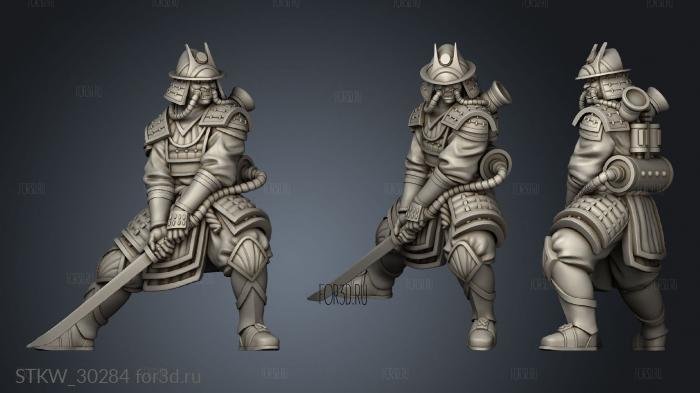 Nisshoku Teikoku Samurai 3d stl модель для ЧПУ