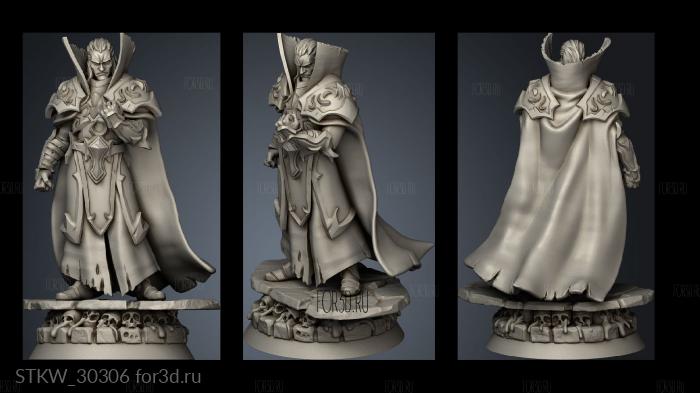 Dracula Static stl model for CNC