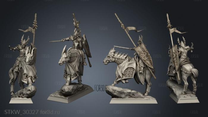 Dragon Elf General hero stl model for CNC