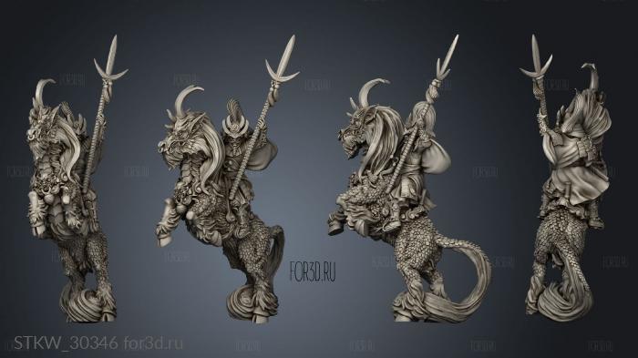 Dragon Empire Kirin stl model for CNC