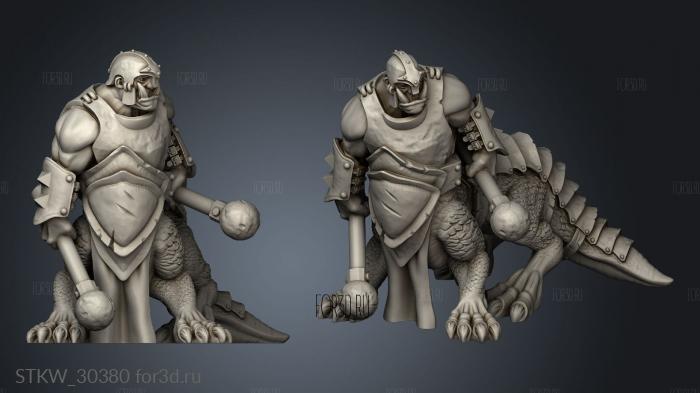 Dragon Ogres stl model for CNC