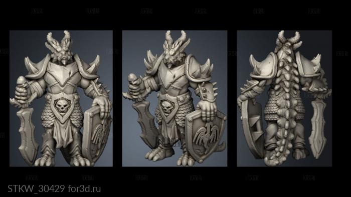 Dragonborn stl model for CNC