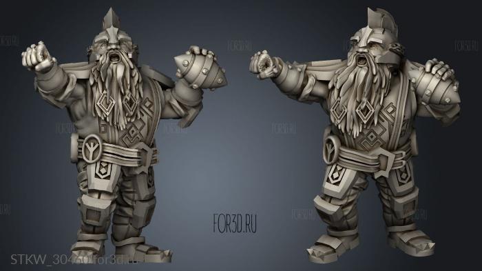 Dragon Dwarven Lines stl model for CNC