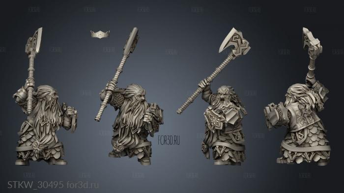 Gray Beards Dwarven Holds Greybeard stl model for CNC