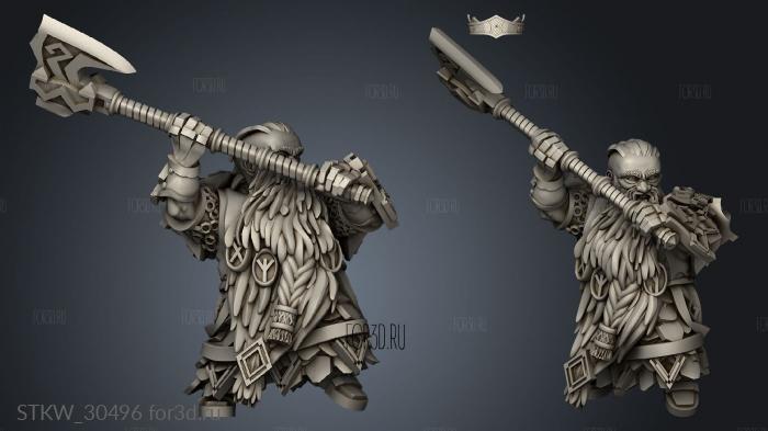 Gray Beards Dwarven Holds Greybeard stl model for CNC