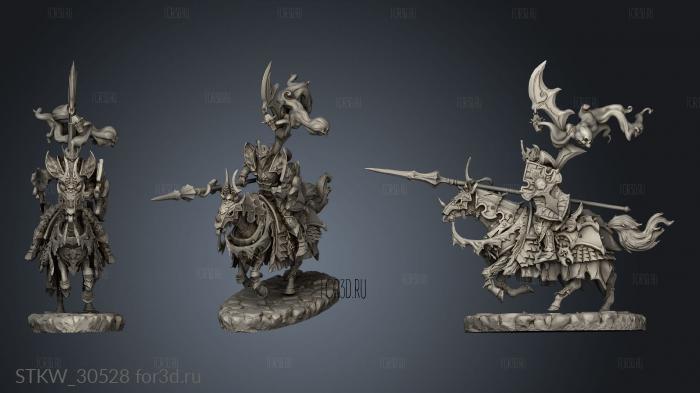 Dread Hussars stl model for CNC