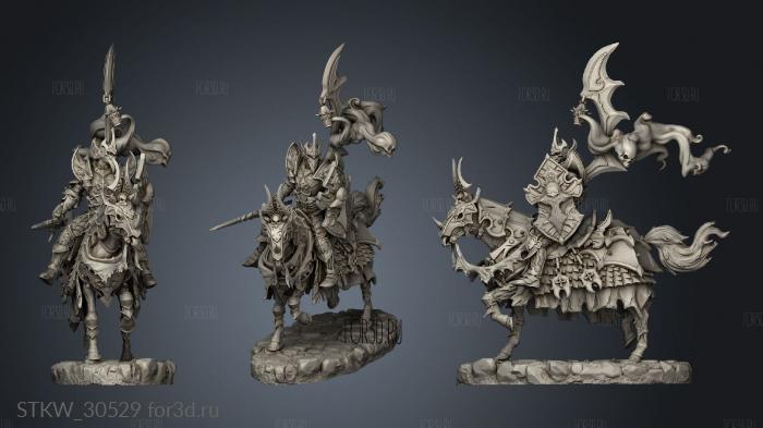 Dread Hussars stl model for CNC