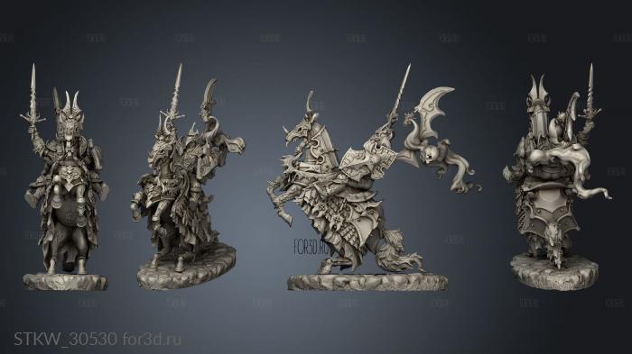 Dread Hussars stl model for CNC