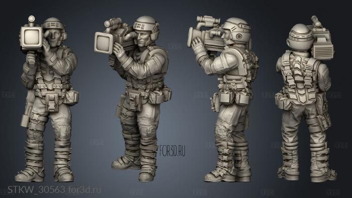 SPACE BORNE INFANTRY MEDIA 3d stl модель для ЧПУ