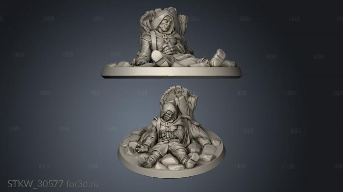 drunk traveler male stl model for CNC