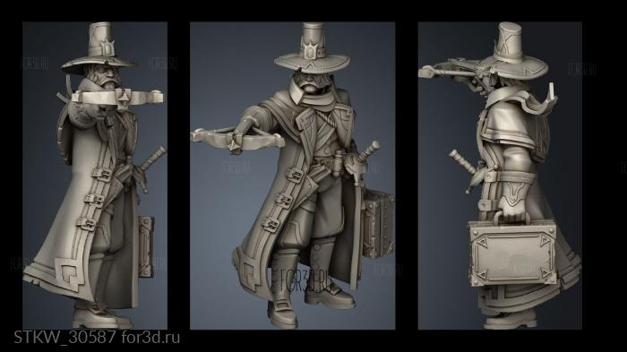 The Dark Secrets Graywood village Investigator stl model for CNC