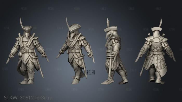 Master Assassin stl model for CNC