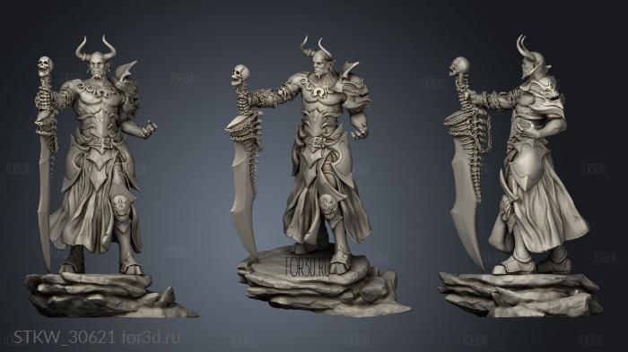 Dumah Lord Bones stl model for CNC