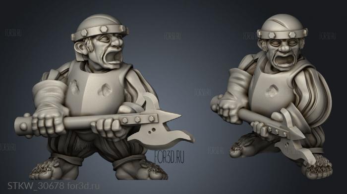 Shadow Halfling Polls 3d stl модель для ЧПУ