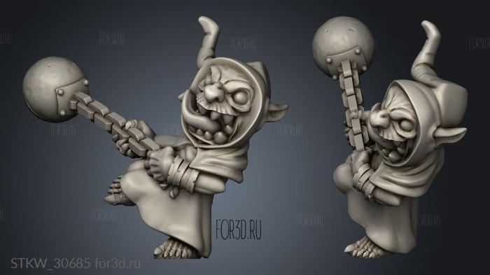 Shadow Luca Goblins Ball Chain 3d stl модель для ЧПУ