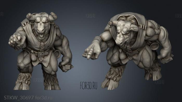 Shadow Minotaurs Bouncer 3d stl модель для ЧПУ