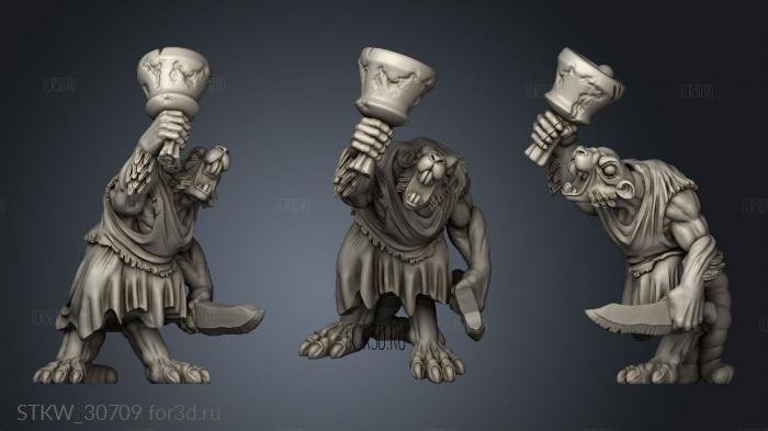 Shadow Rat Folk Command musician 3d stl модель для ЧПУ