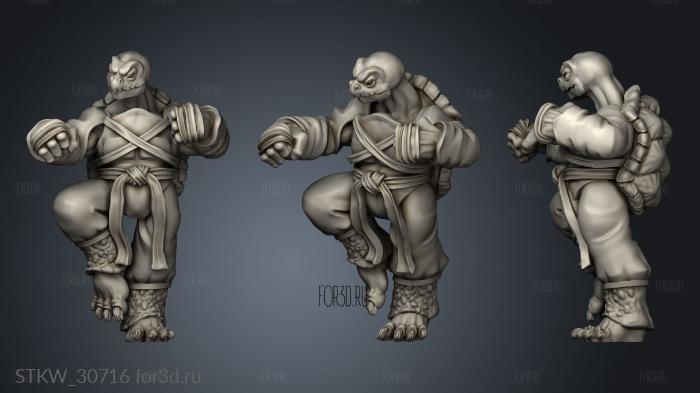 Shadow Tortol Monk stl model for CNC