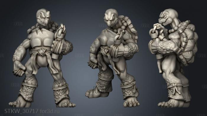 Shadow Tortol Monk stl model for CNC