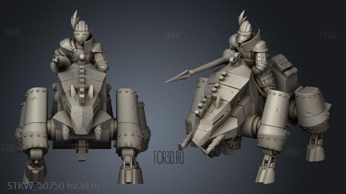 DV Heavy Cavalry stl model for CNC