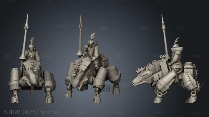 DV Heavy Cavalry stl model for CNC