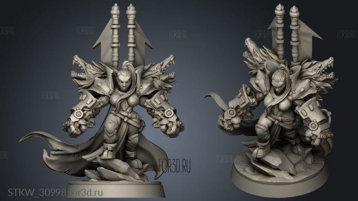 Dwarves Heroes Vandariah Strong War Legend stl model for CNC