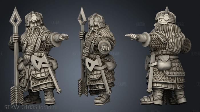 Dwarves Dwarves Scorpion crew stl model for CNC