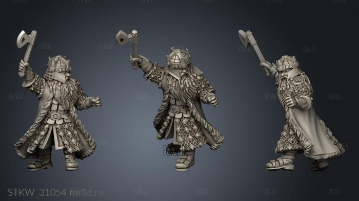 Dwarves prince avenger ironstride lord the sapphire ridges stl model for CNC