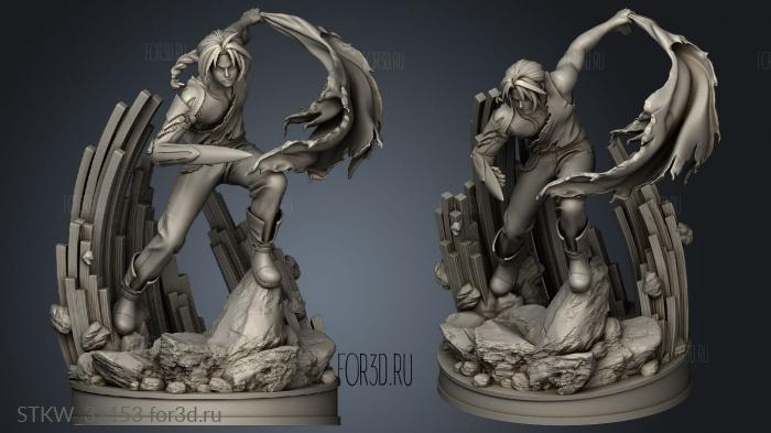 Edward Elric metal Alchemist stl model for CNC