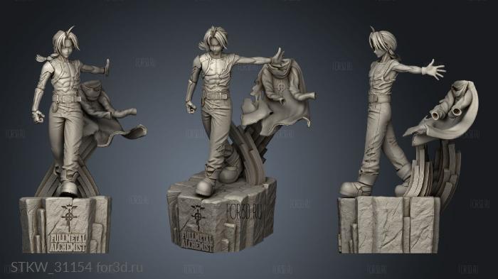 Edward Elricmetal Alchemist Elric metal stl model for CNC