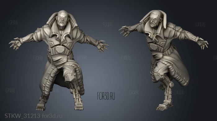 Element One Agent Lazarus stl model for CNC