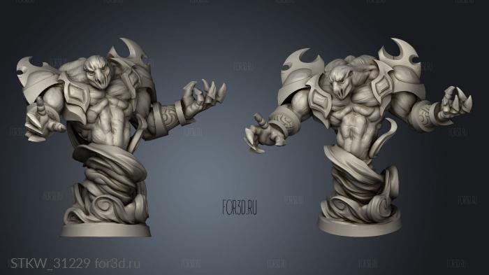 Elementals elemental void stl model for CNC