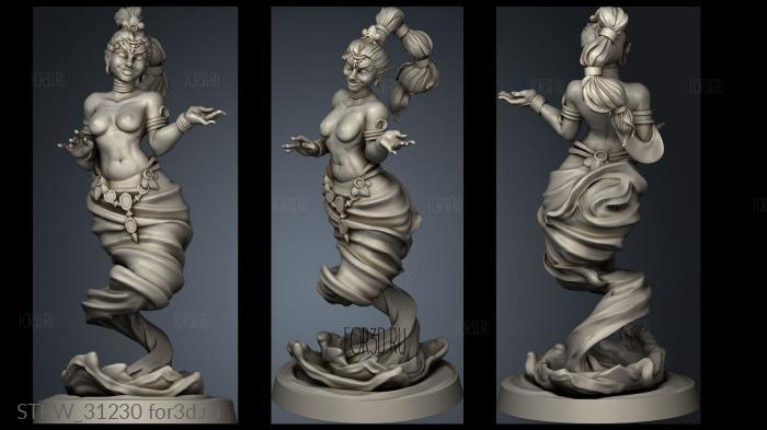 Elementals Exotic Jasmine stl model for CNC