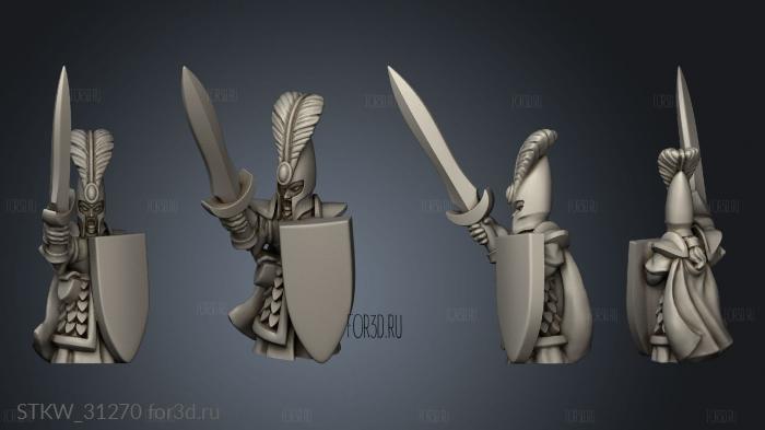 elf spears champion stl model for CNC