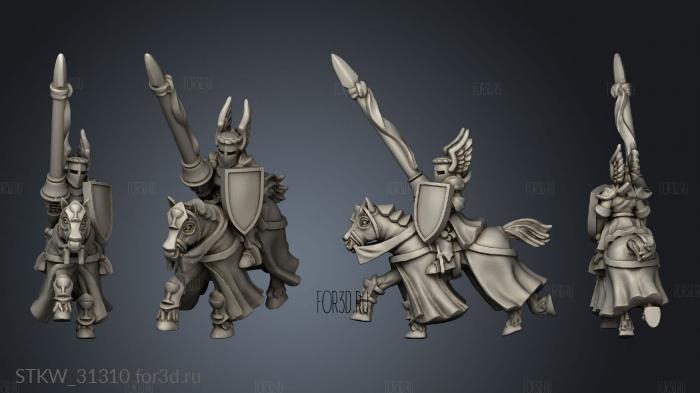 elite knight stl model for CNC