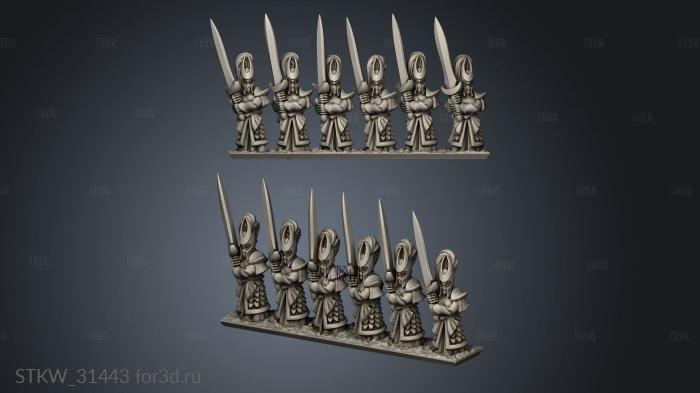 noble elf blade masters blademasters 3d stl модель для ЧПУ