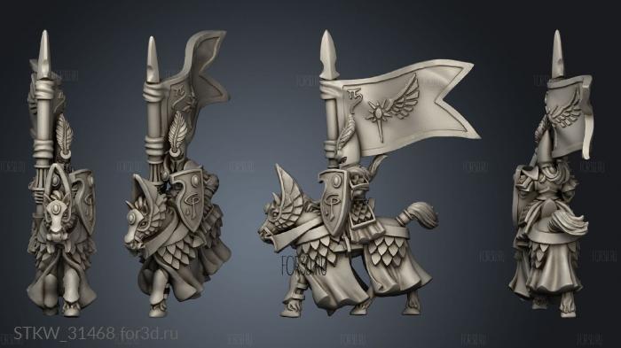 Silverhelms heavy banner 3d stl модель для ЧПУ