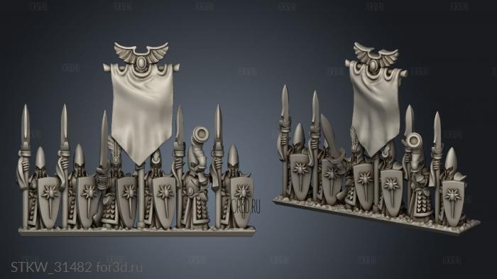 Spears banner 3d stl модель для ЧПУ