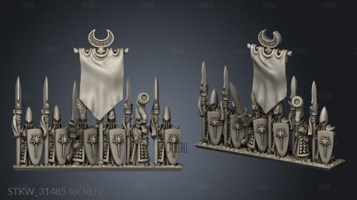 Spears banner 3d stl модель для ЧПУ