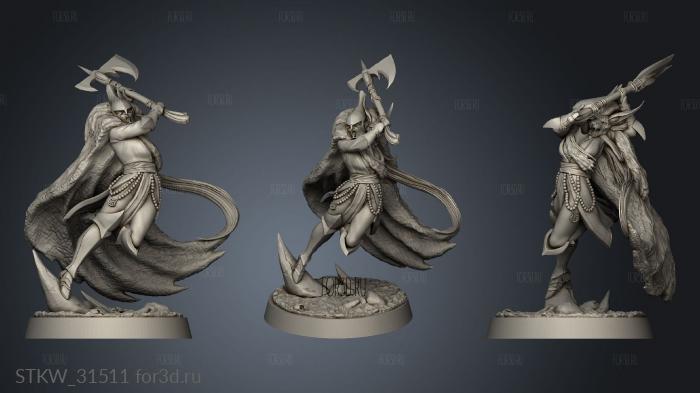 the Eternal Summits Leonid Axe Warriors 3d stl модель для ЧПУ