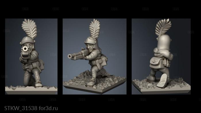 gunners minirat gunner 3d stl модель для ЧПУ