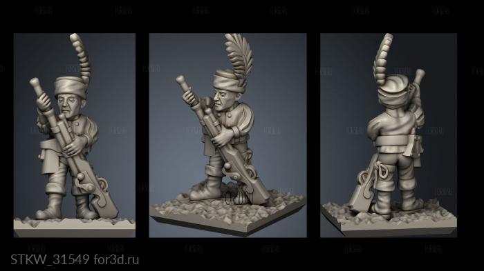 gunners minirat gunner 3d stl модель для ЧПУ